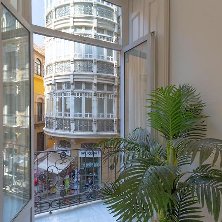 Luminoso Apartamento De Dos Habitaciones Con Vistas A Las Catedral Málaga Dış mekan fotoğraf