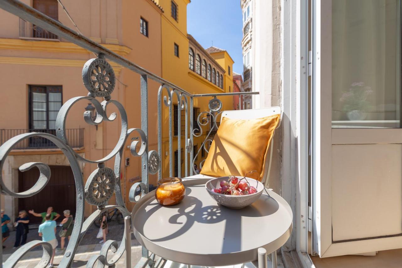 Luminoso Apartamento De Dos Habitaciones Con Vistas A Las Catedral Málaga Dış mekan fotoğraf